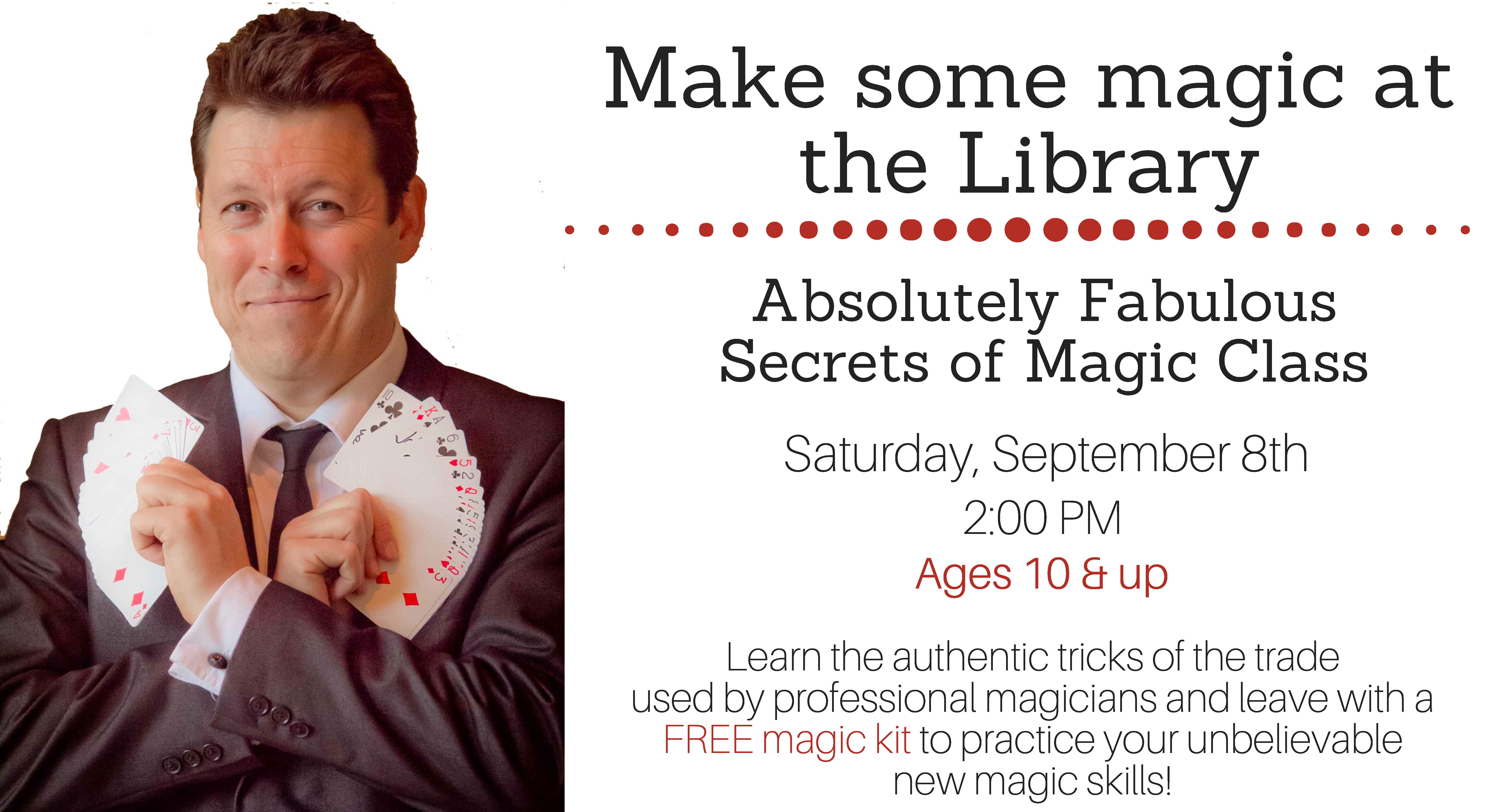 Magic class, Sept. 8